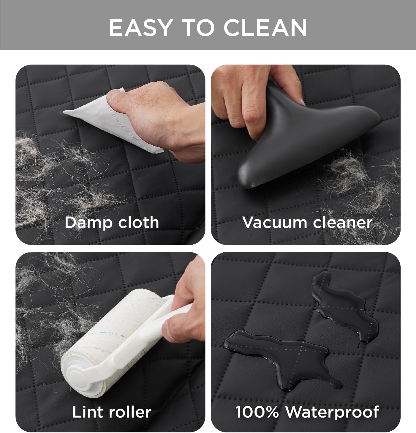 PawJoy™ Hard Bottom Dog Car Seat Cover