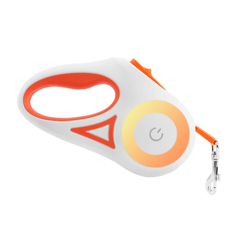 LED Retractable Dog Leash with Built-in Safety Light