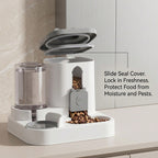 2-in-1 Gravity Pet Feeder & Waterer