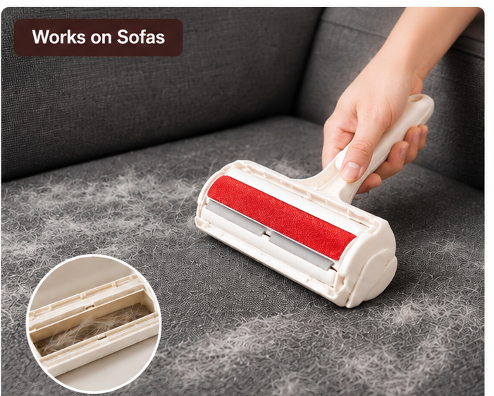 PawJoy™ Reusable Pet Hair Roller