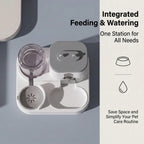 2-in-1 Gravity Pet Feeder & Waterer