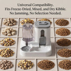 2-in-1 Gravity Pet Feeder & Waterer