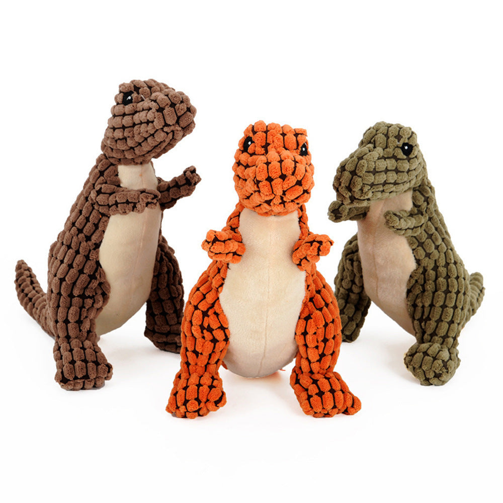DinoBite Squeaky Plush Toy