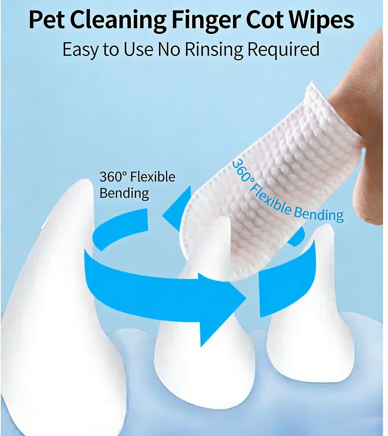 PawJoy™ FreshFinger Wipes