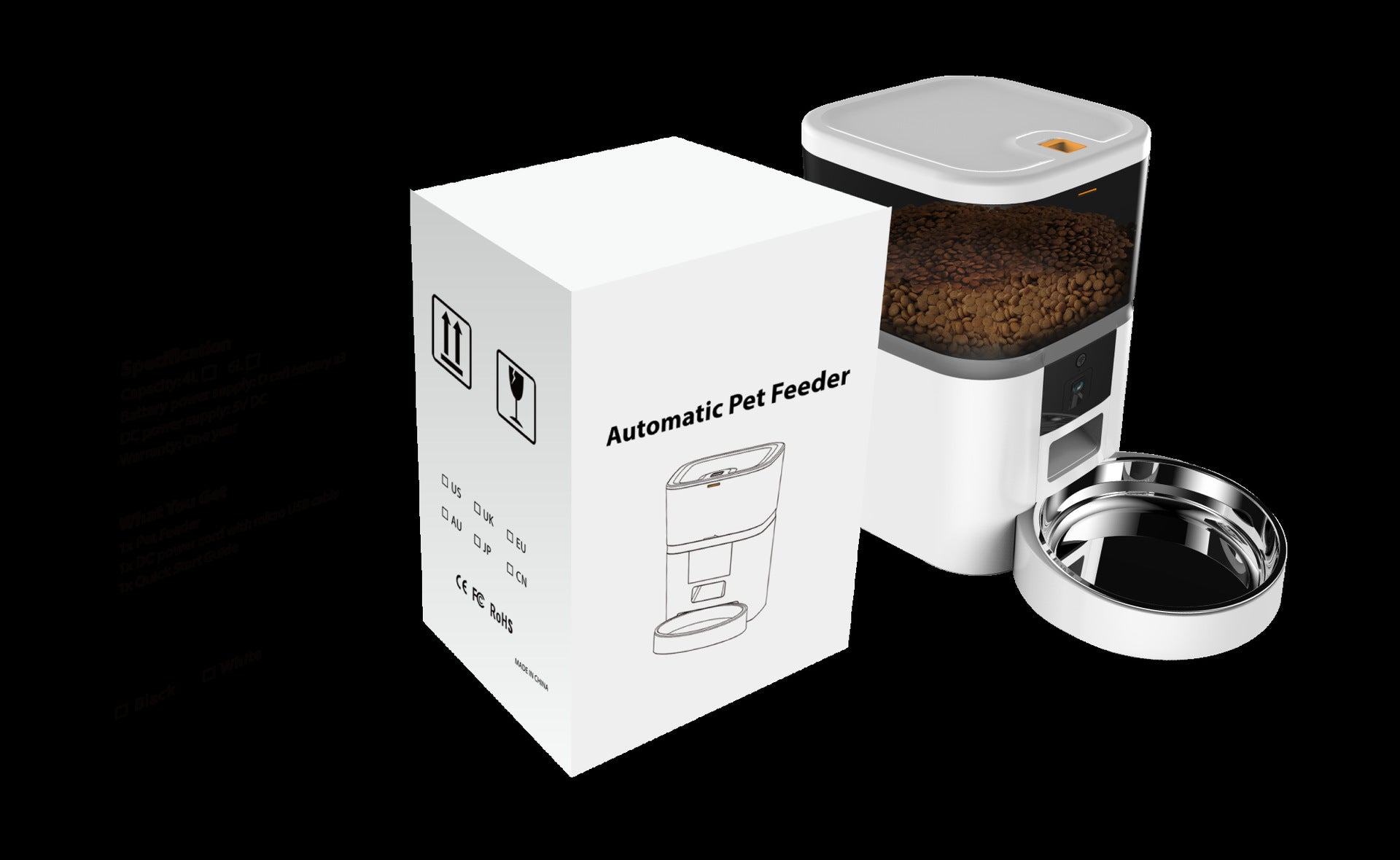 PawJoy™ SmartBite Cam Feeder