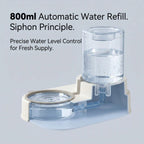 2-in-1 Gravity Pet Feeder & Waterer