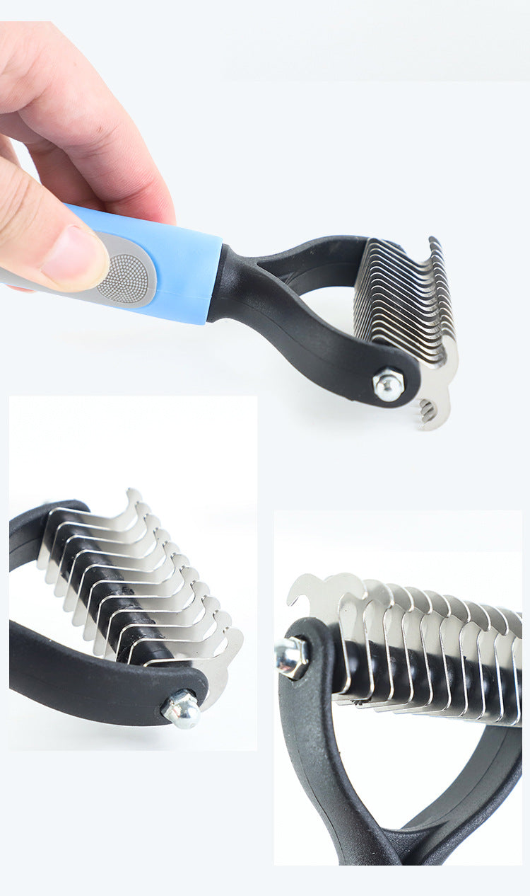 FurEase Self-Cleaning Deshedding Brush