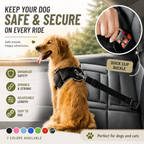PawJoy™ Adjustable Dog Car Safety Belt