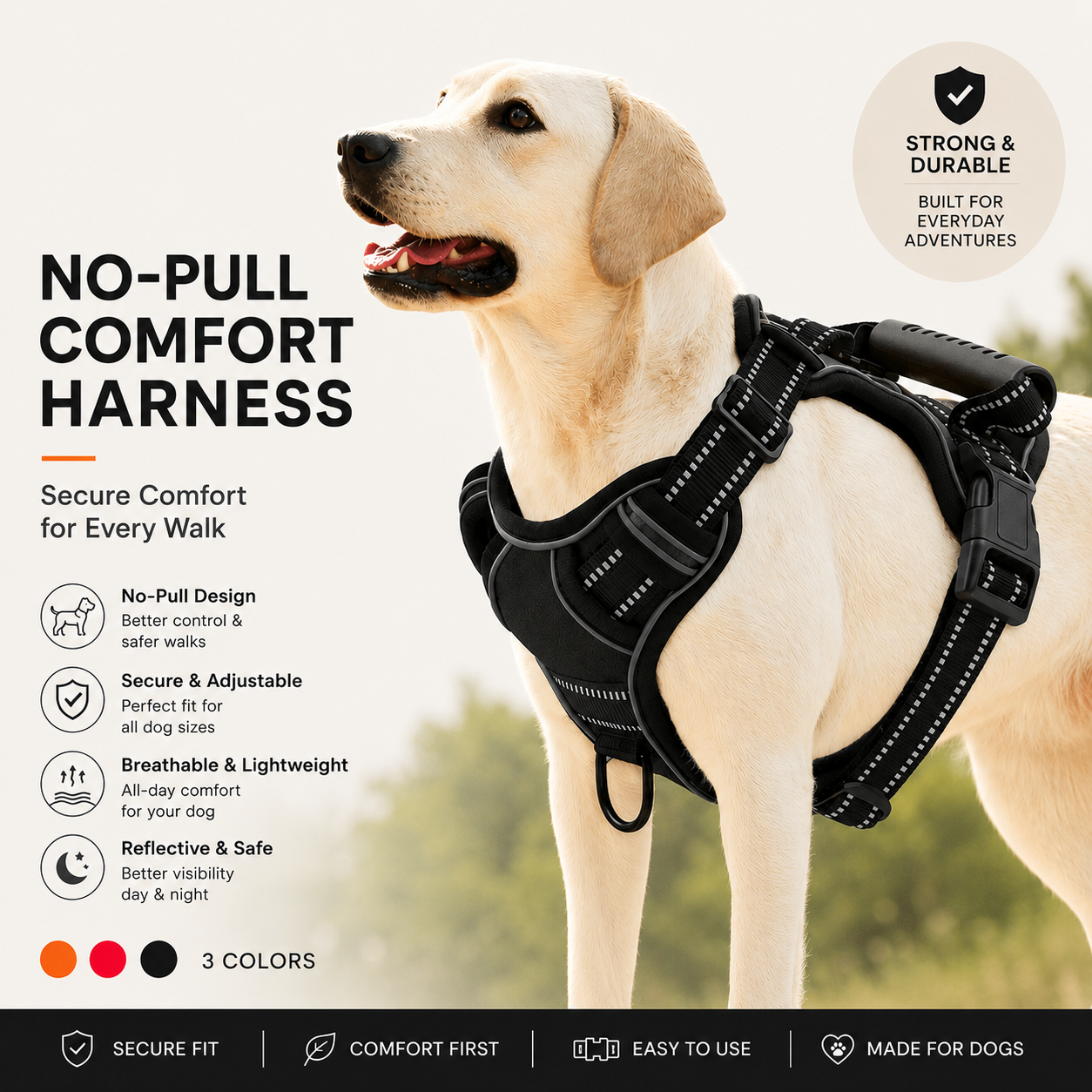 No-Pull Comfort Harness