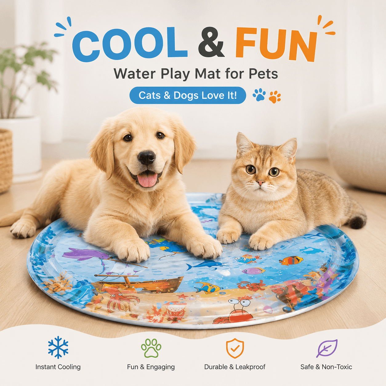 ChillSplash Cooling Play Mat