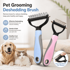 FurEase Self-Cleaning Deshedding Brush