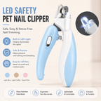 LED Safety Pet Nail Clipper