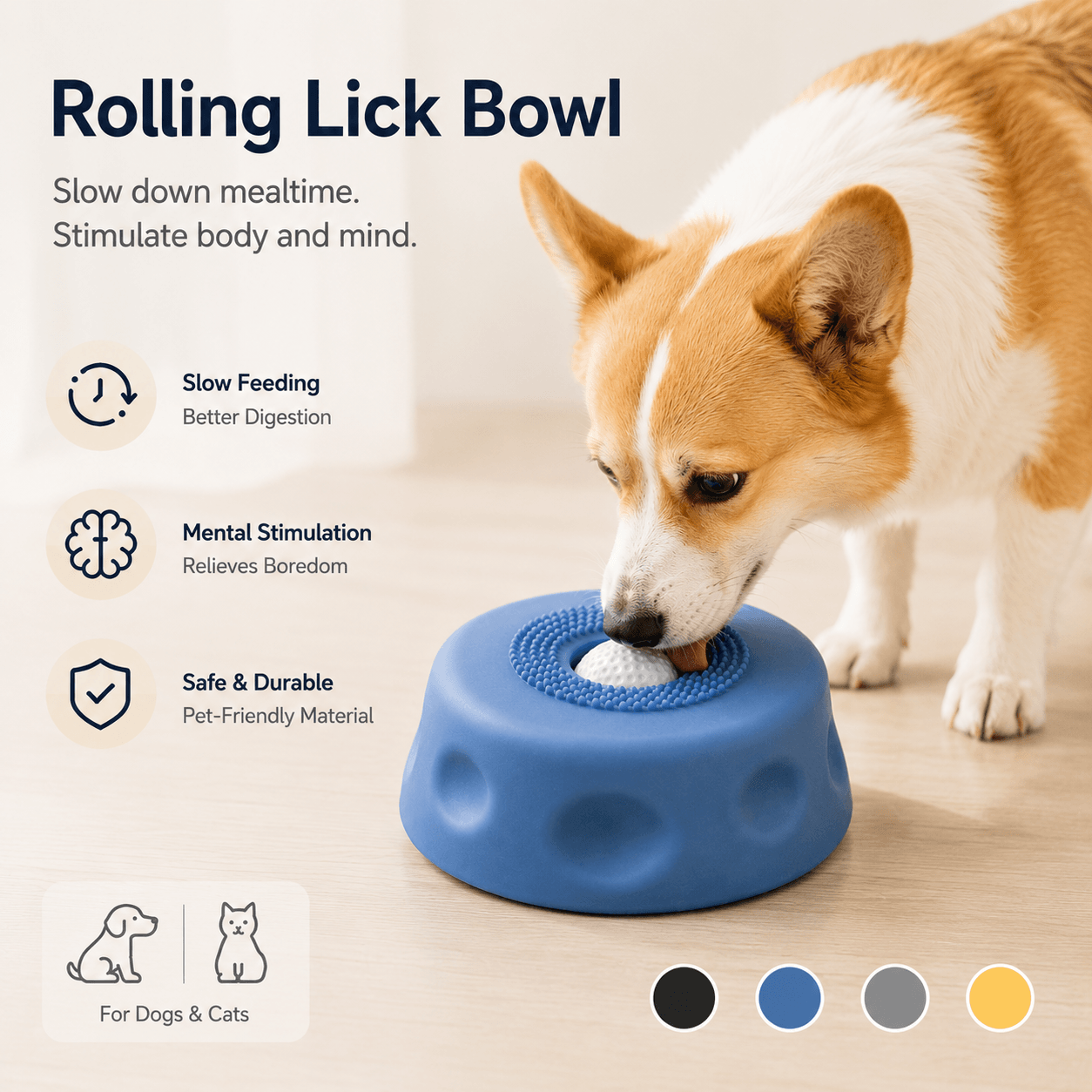 Rolling Lick Bowl