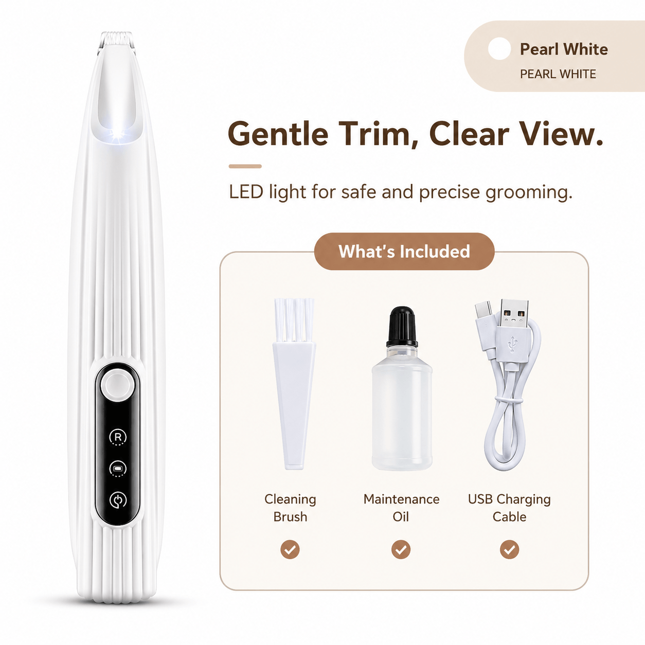 LED Precision Pet Trimmer