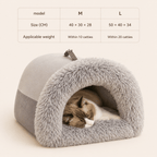 Portable Plush Pet Bed